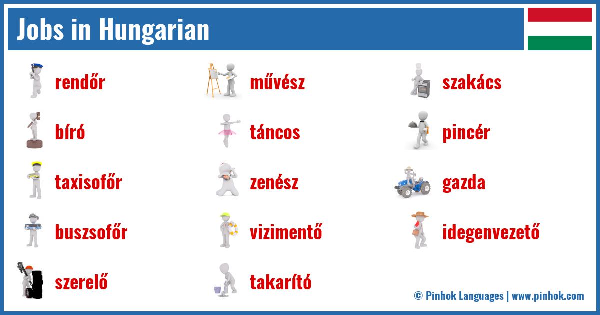 Jobs in Hungarian