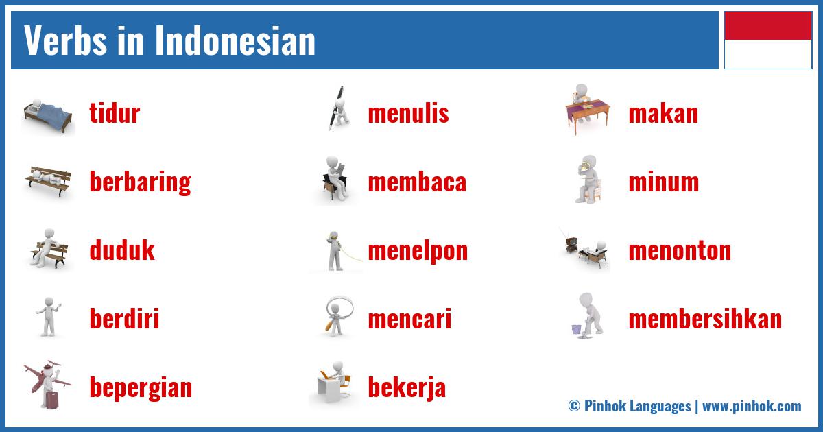 Verbs in Indonesian