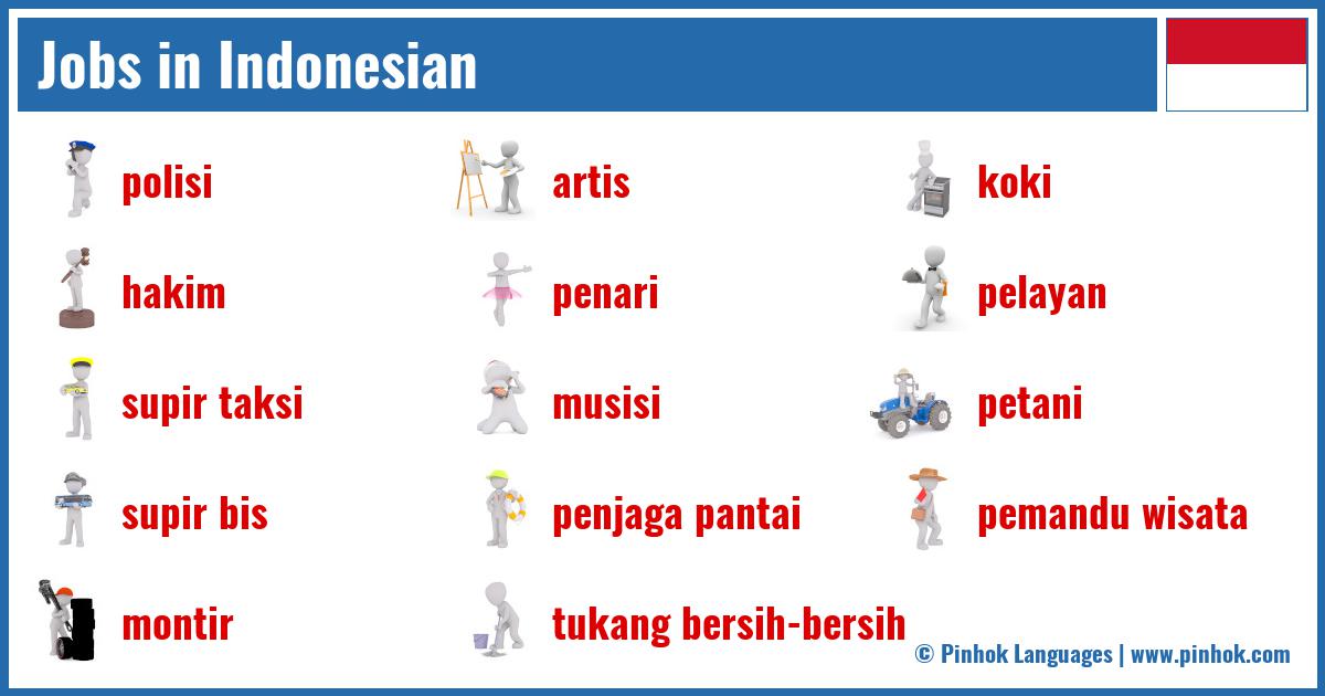 Jobs in Indonesian