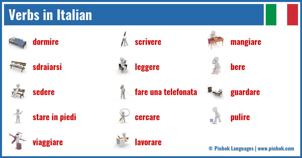 Verbs in Italian