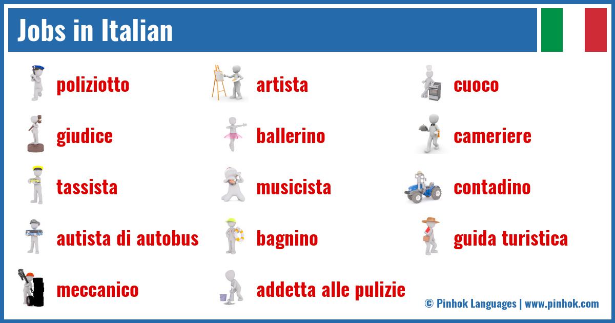 Jobs in Italian
