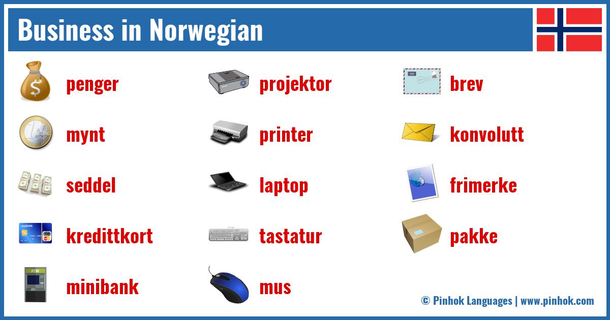 Business in Norwegian