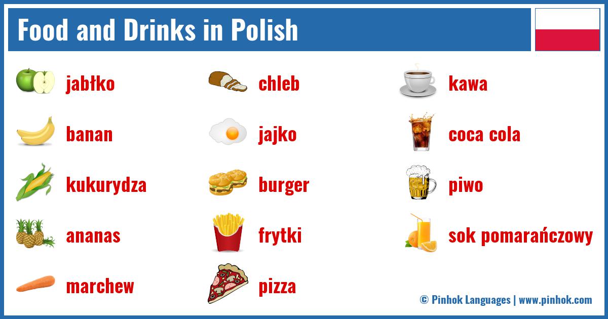 Food and Drinks in Polish