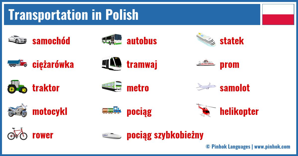 Transportation in Polish