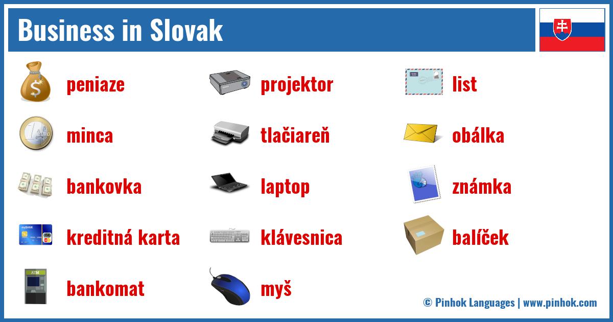 Business in Slovak