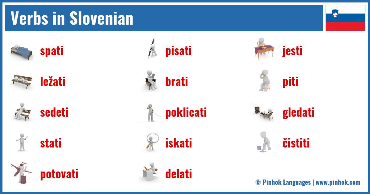Verbs in Slovenian