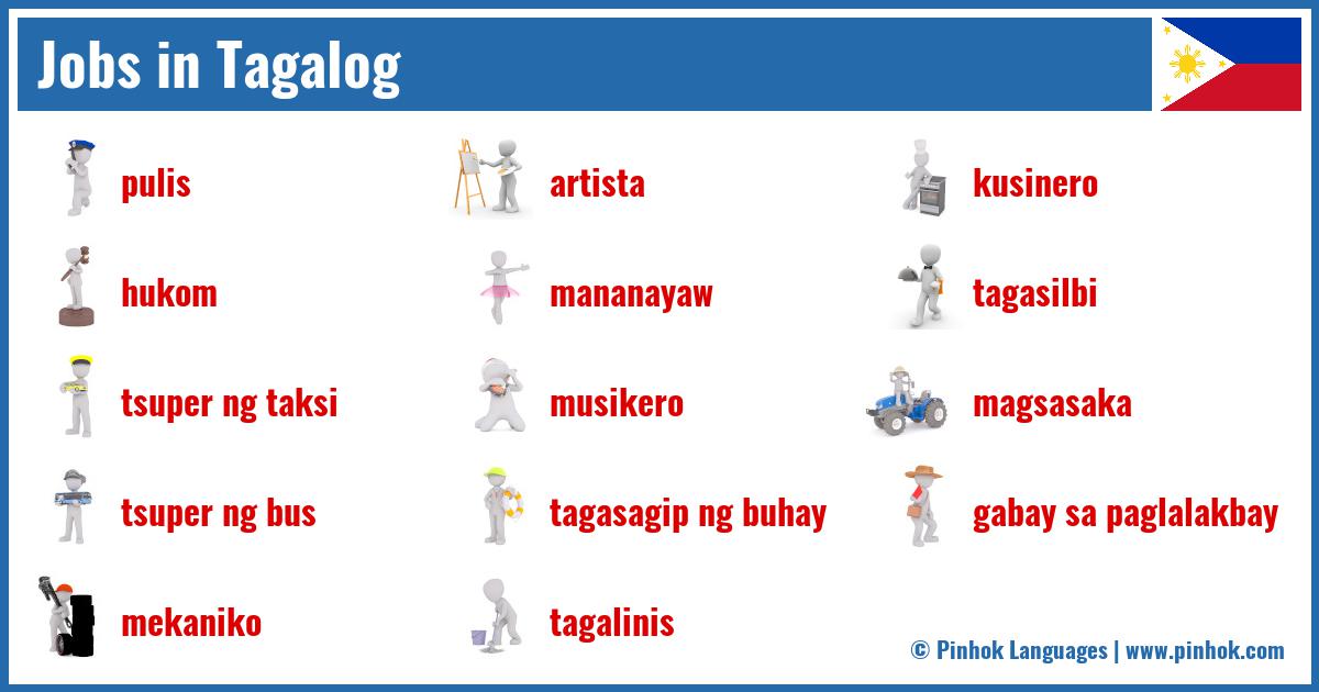Jobs in Tagalog