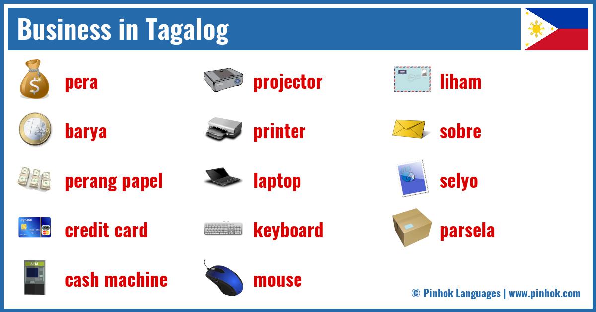 Business in Tagalog