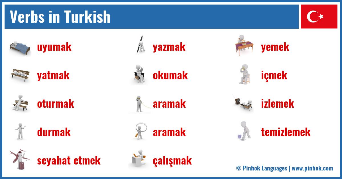 Verbs in Turkish