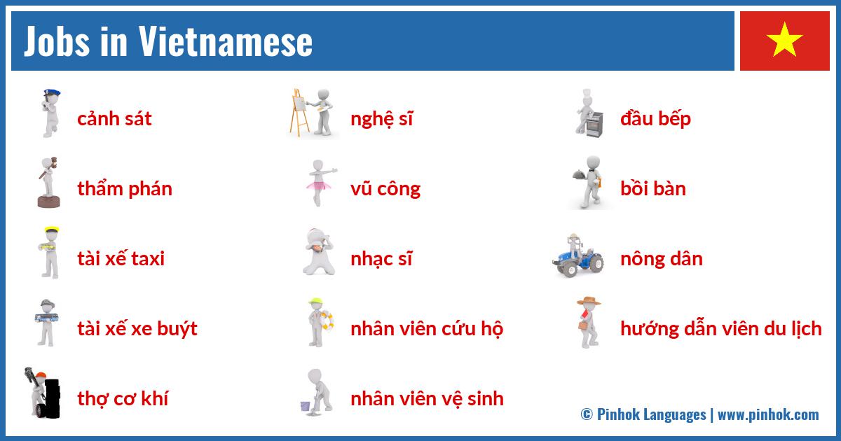 Jobs in Vietnamese