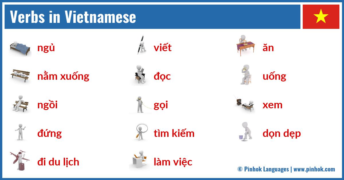 Verbs in Vietnamese