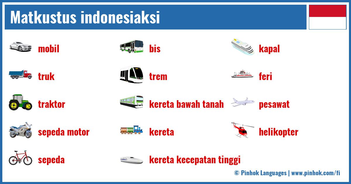 Matkustus indonesiaksi