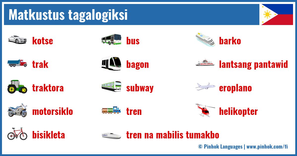 Matkustus tagalogiksi