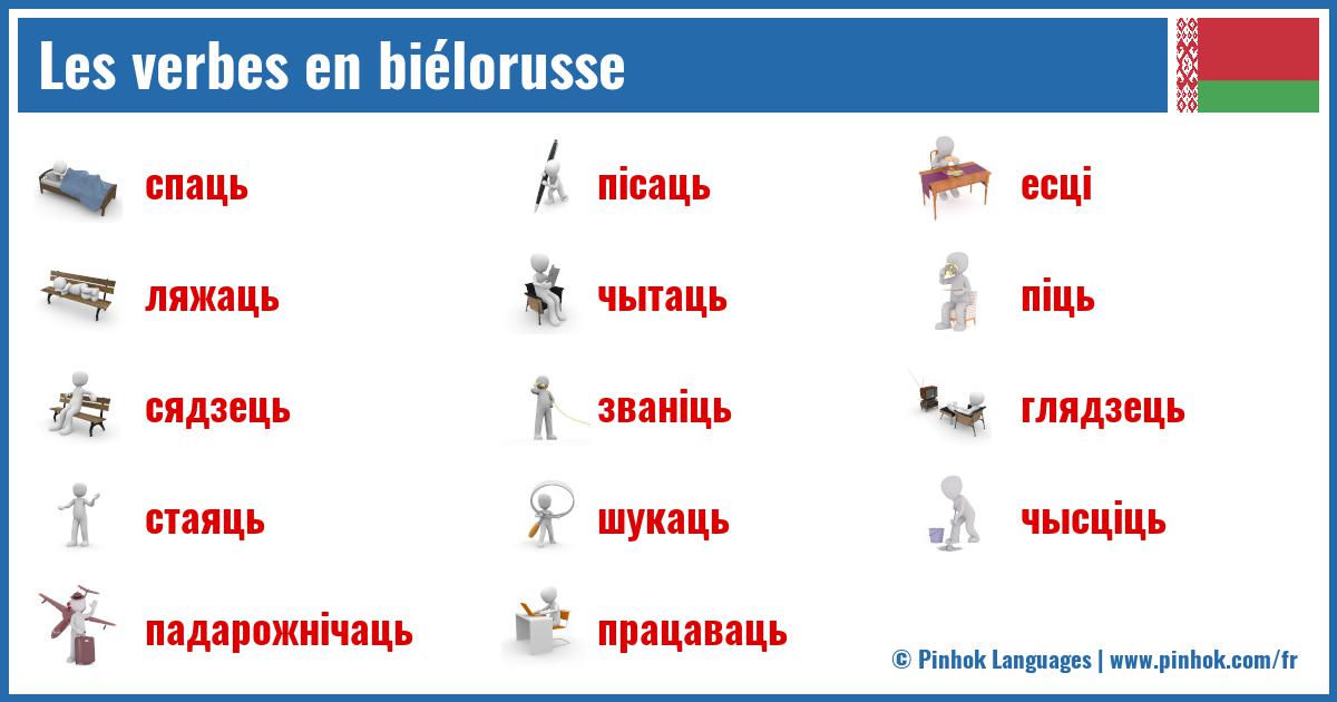 Les verbes en biélorusse