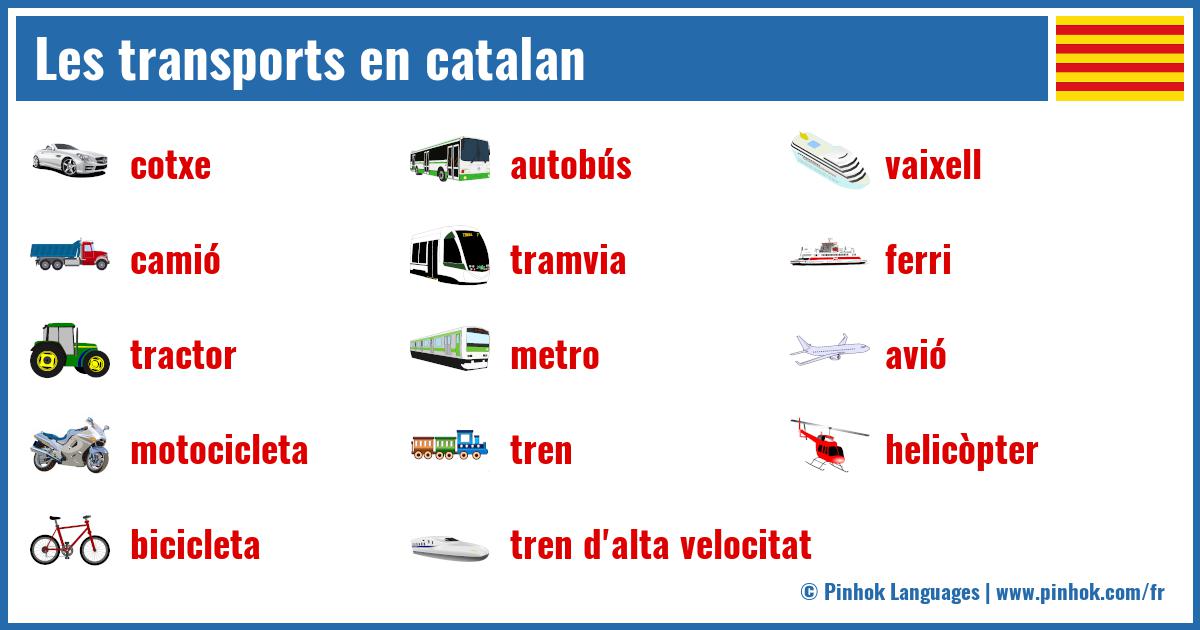 Les transports en catalan