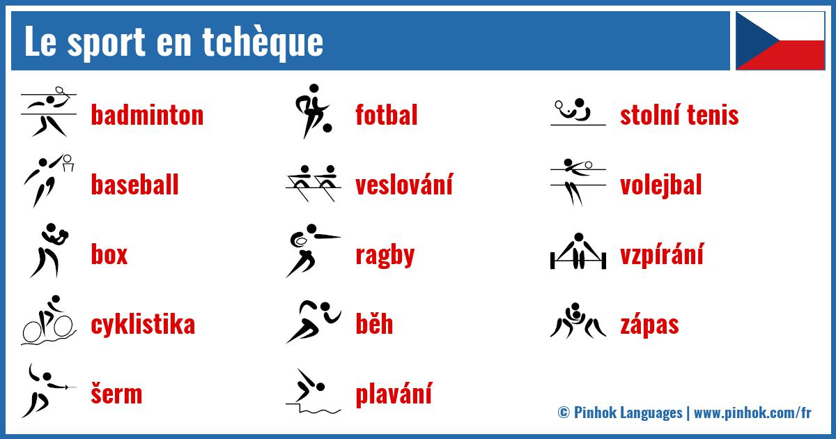 Le sport en tchèque