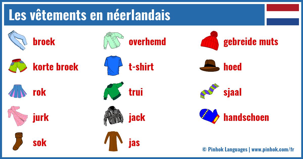 Les vêtements en néerlandais