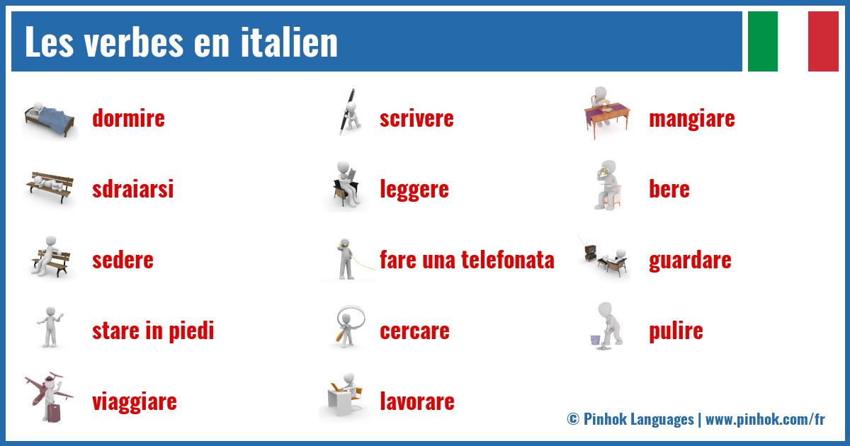 Les Verbes En Italien Pinhok Languages Les Verbes En Italien Pinhok Languages