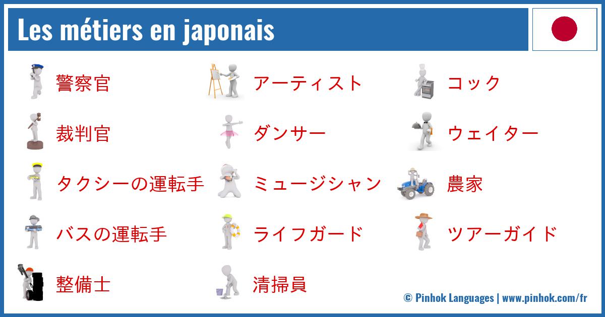 Les métiers en japonais