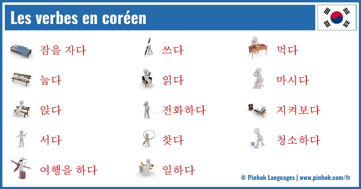 Les verbes en coréen