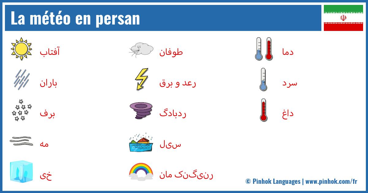 La météo en persan