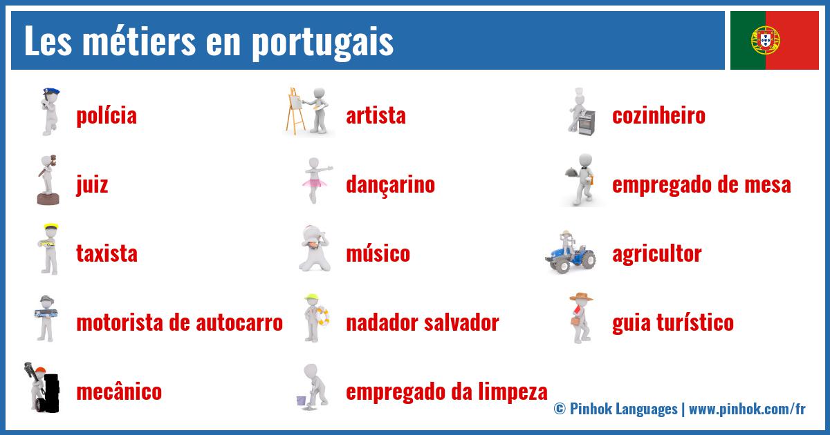 Les métiers en portugais