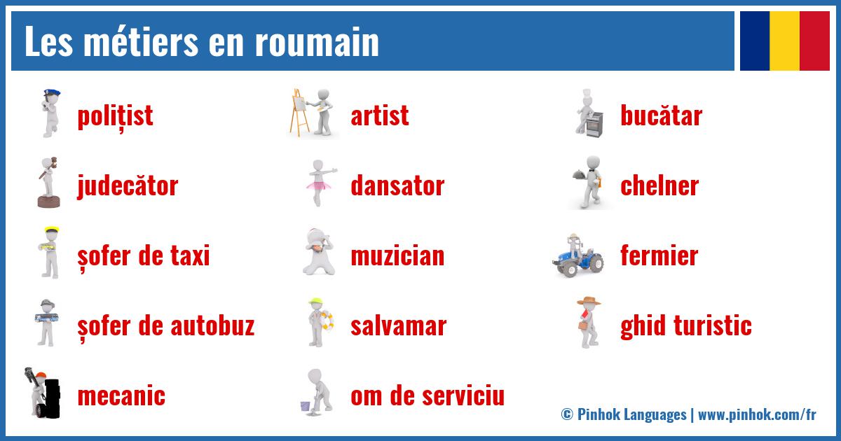 Les métiers en roumain