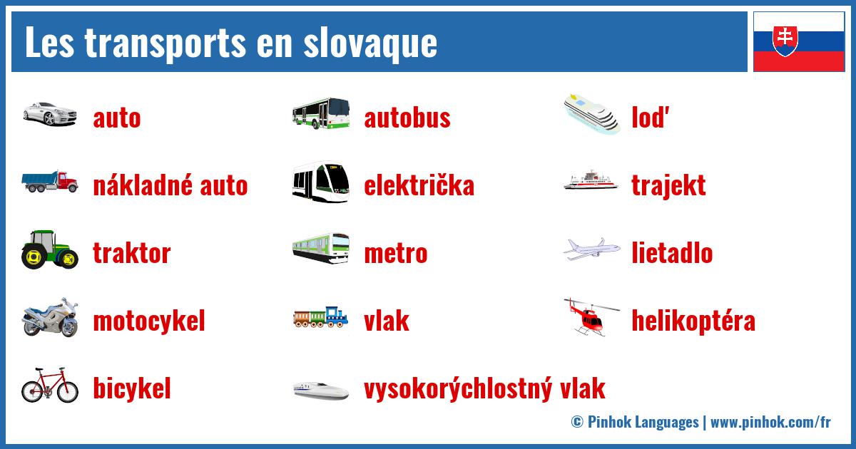 Les transports en slovaque
