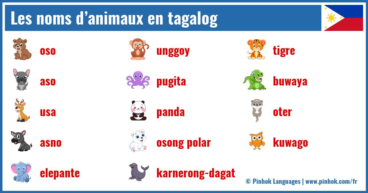 Les noms d’animaux en tagalog