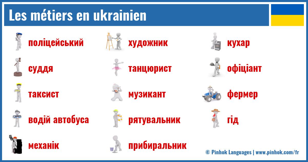 Les métiers en ukrainien