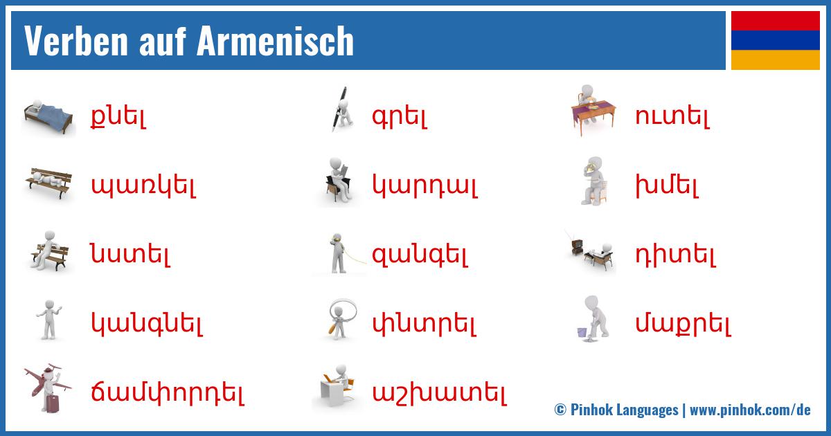 Verben auf Armenisch