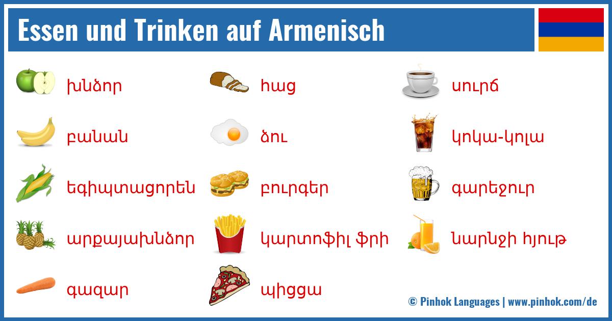 Essen und Trinken auf Armenisch