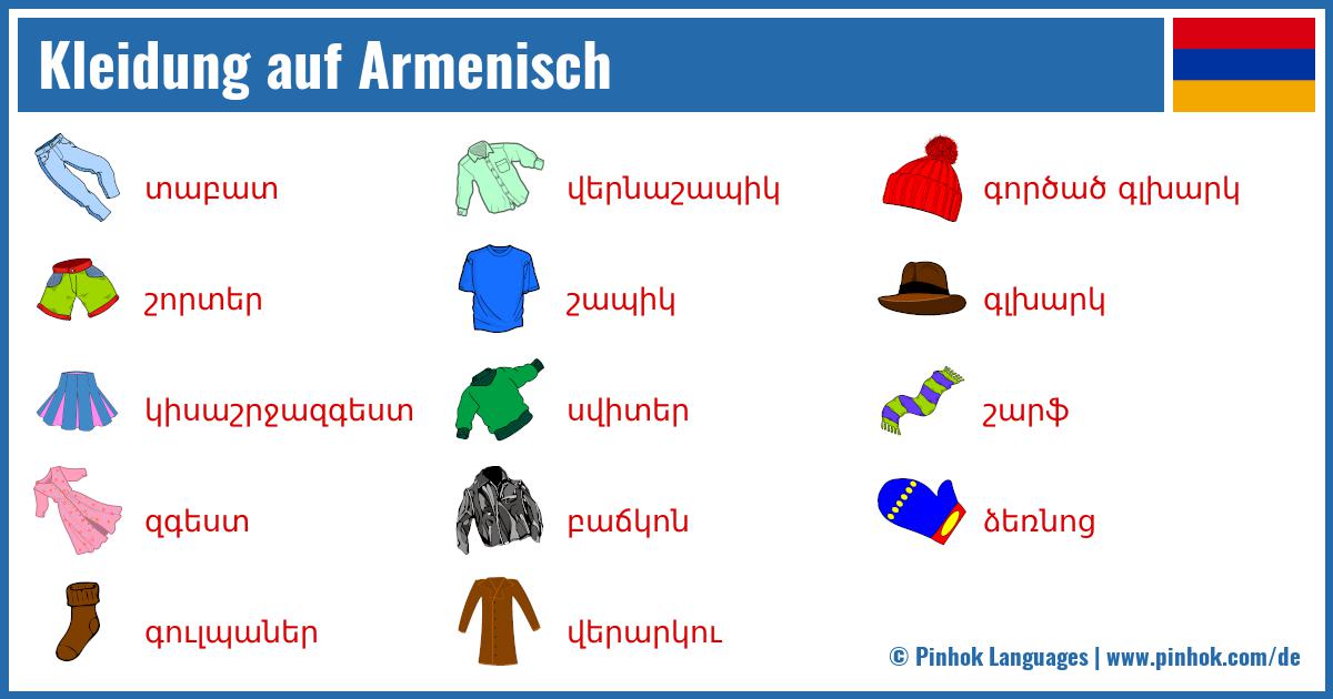 Kleidung auf Armenisch