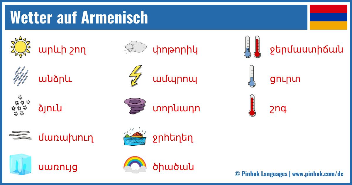 Wetter auf Armenisch