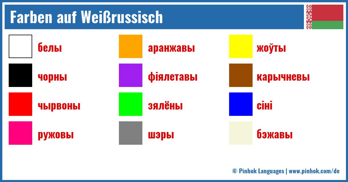 Farben auf Weißrussisch