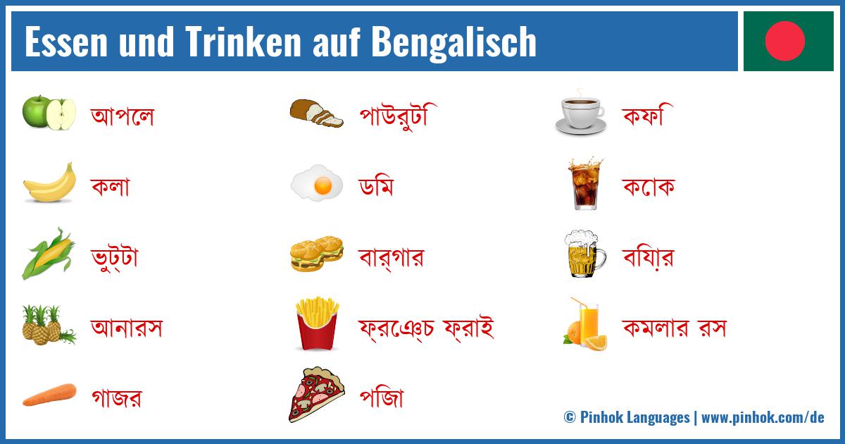 Essen und Trinken auf Bengalisch