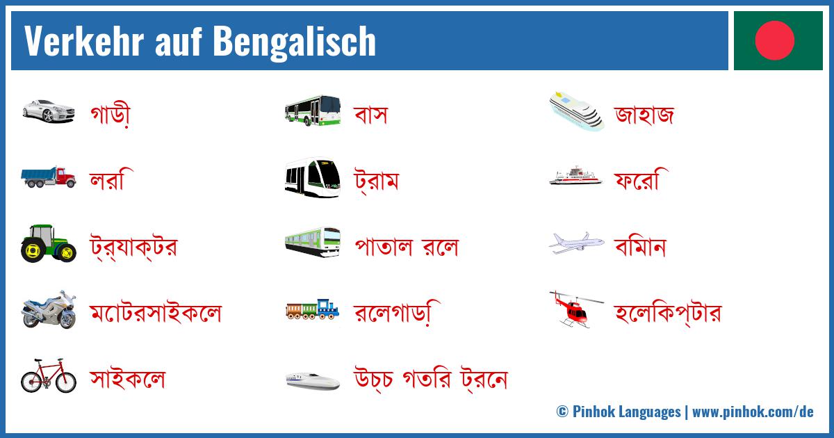 Verkehr auf Bengalisch
