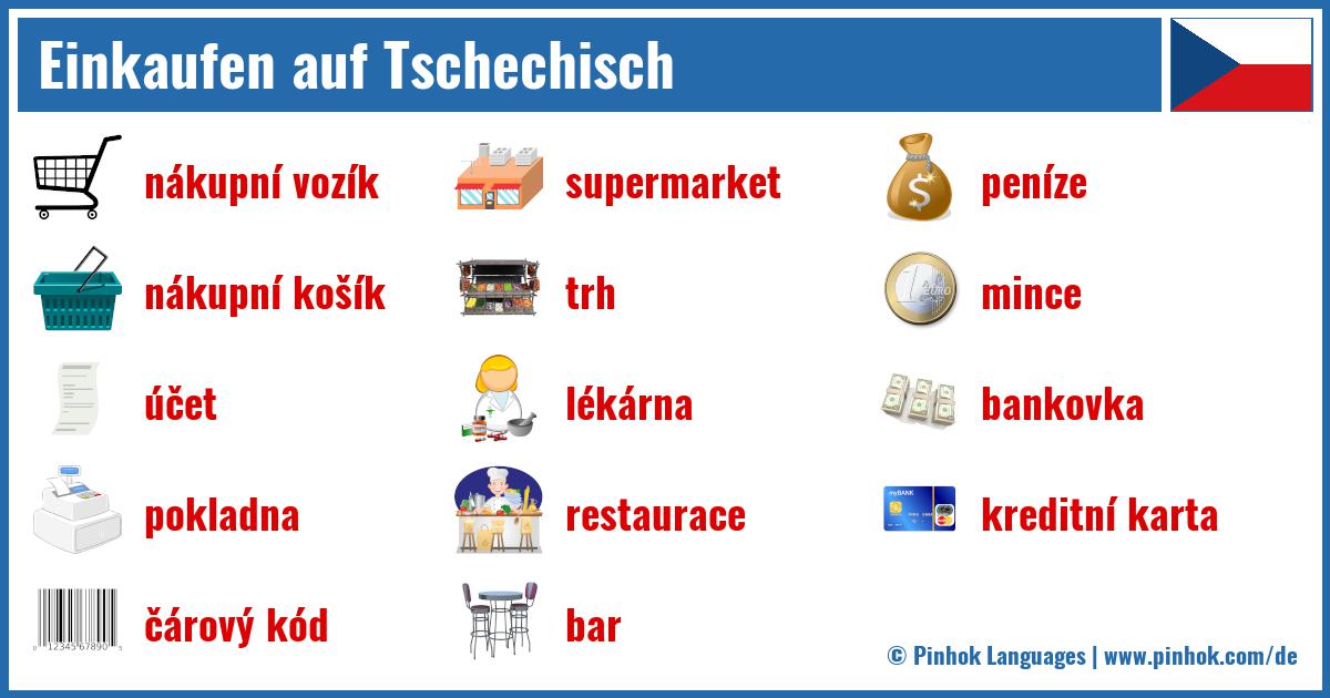 Einkaufen auf Tschechisch