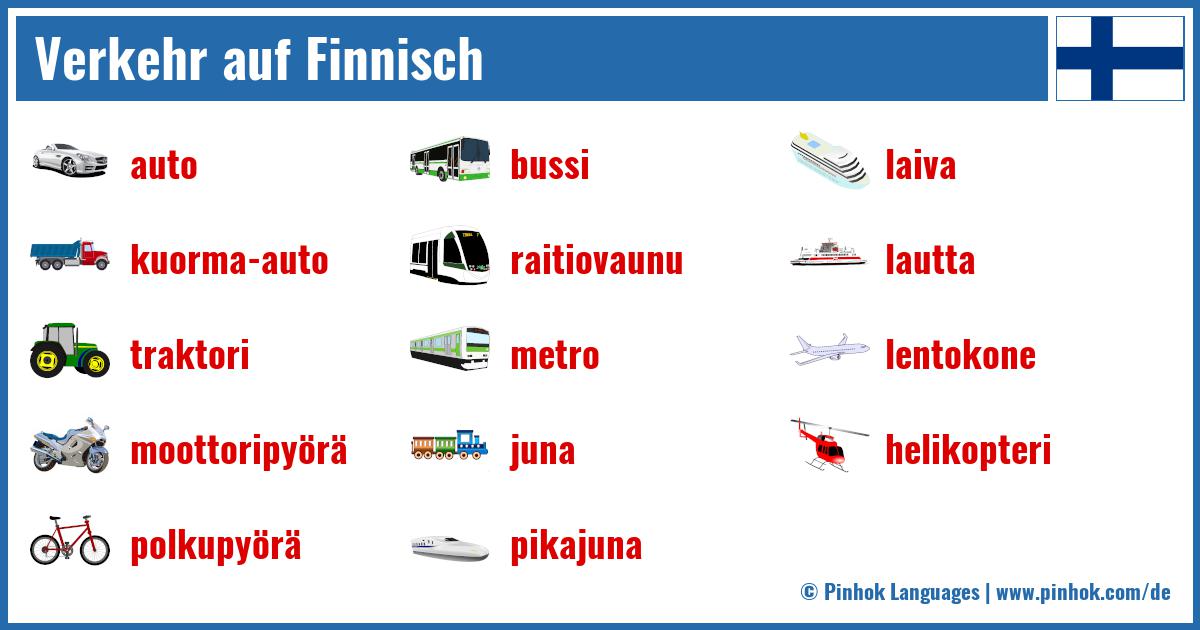 Verkehr auf Finnisch