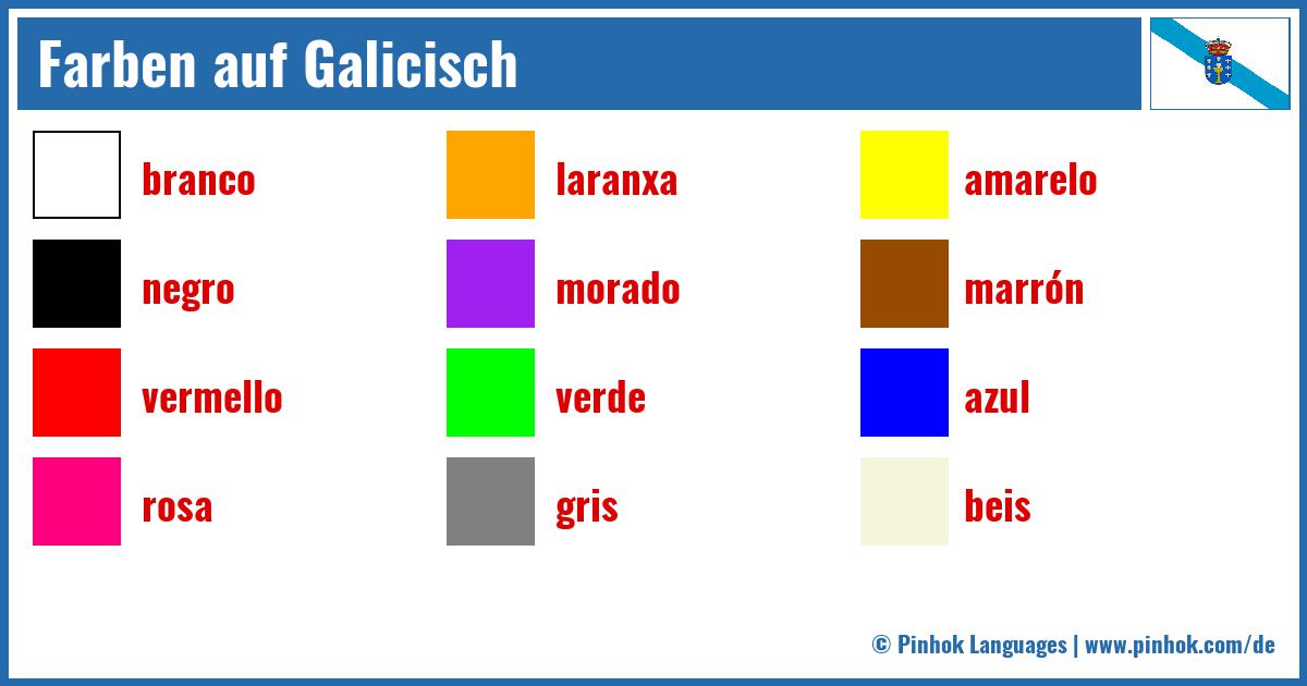 Farben auf Galicisch