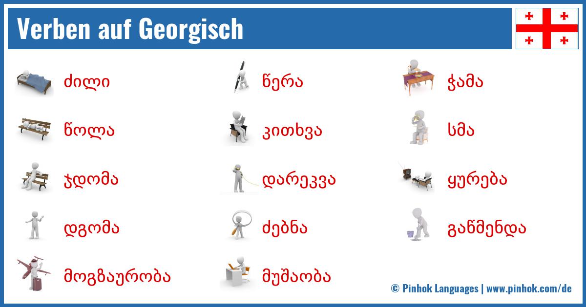 Verben auf Georgisch