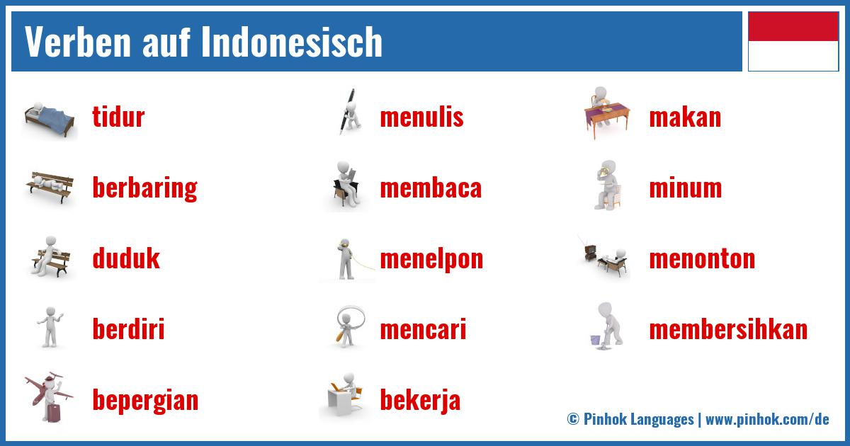 Verben auf Indonesisch