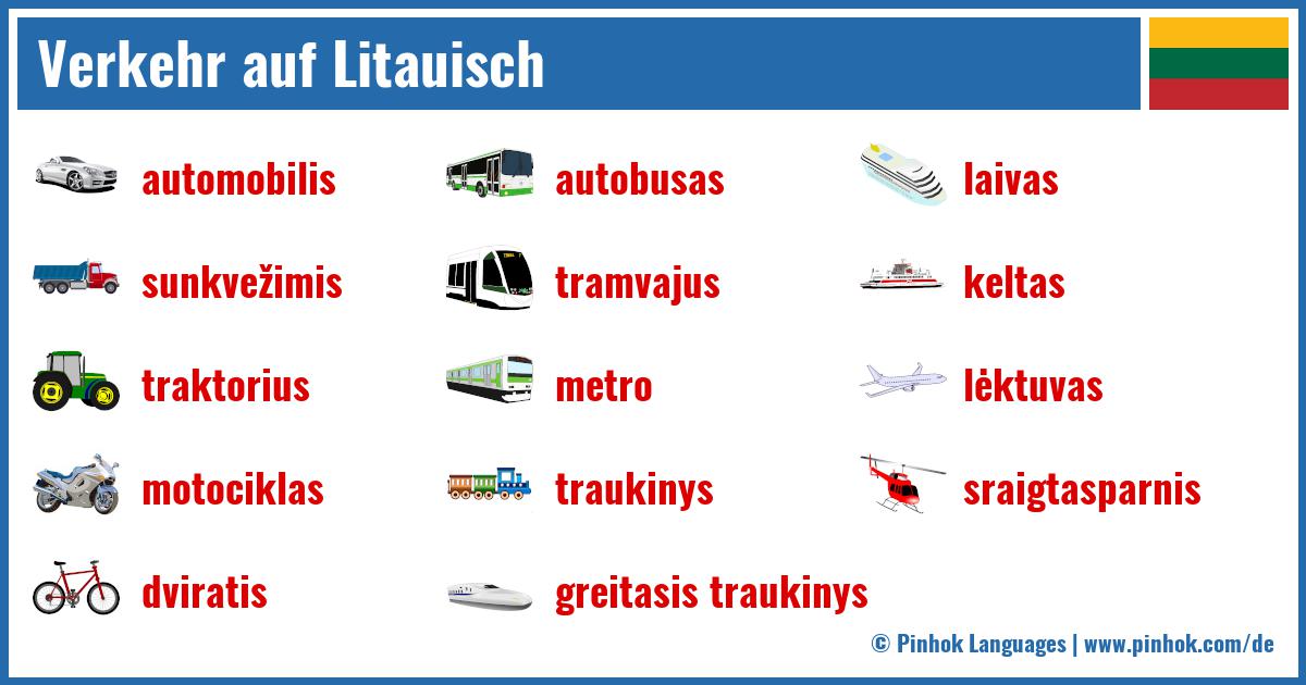 Verkehr auf Litauisch
