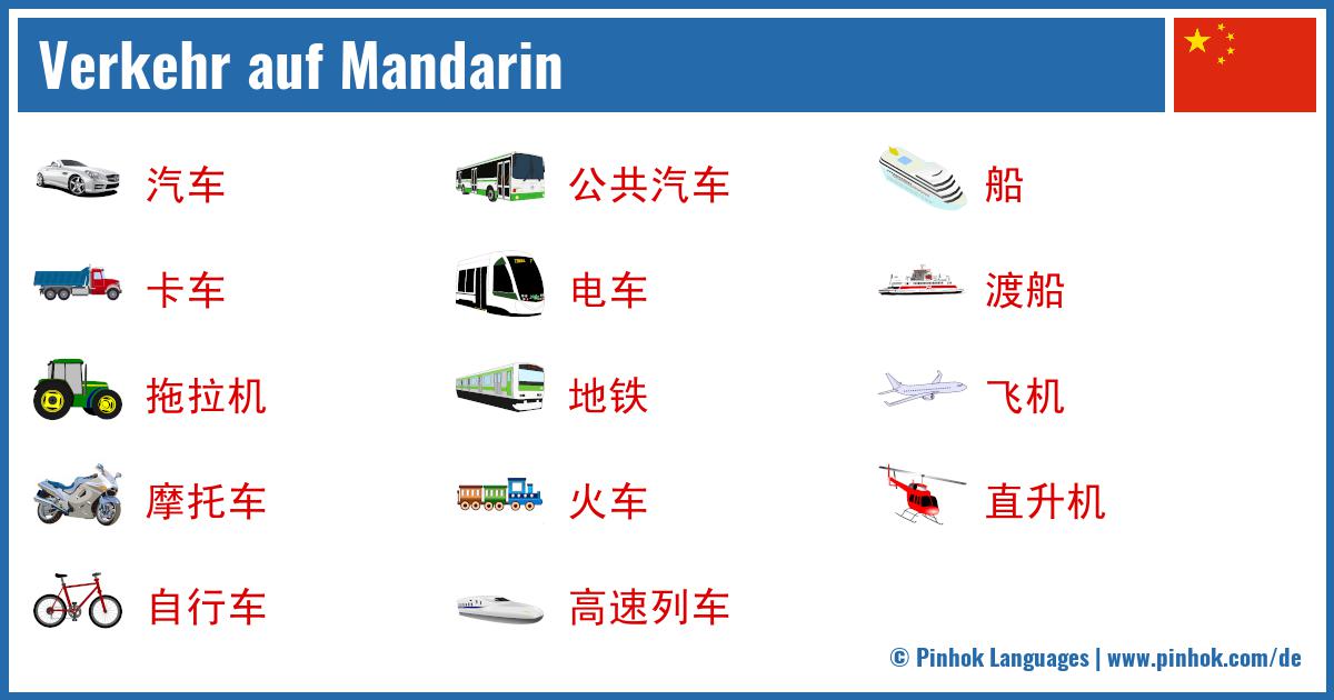 Verkehr auf Mandarin