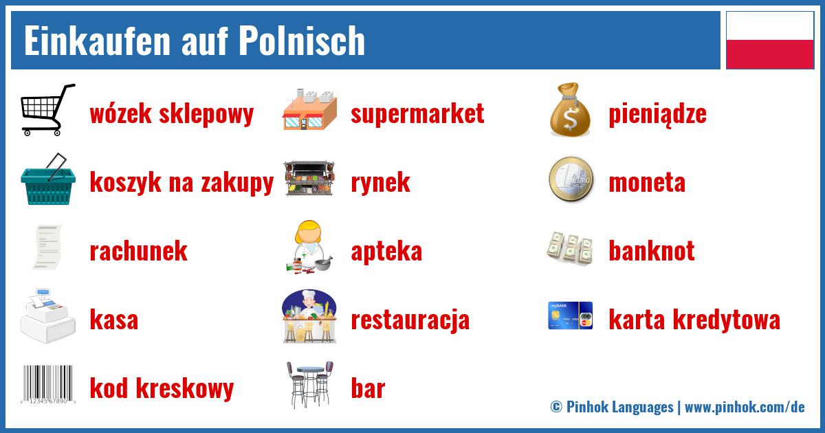 Einkaufen auf Polnisch
