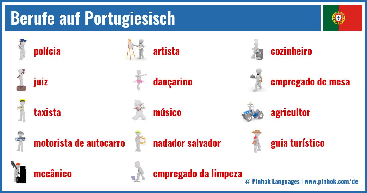 Berufe auf Portugiesisch