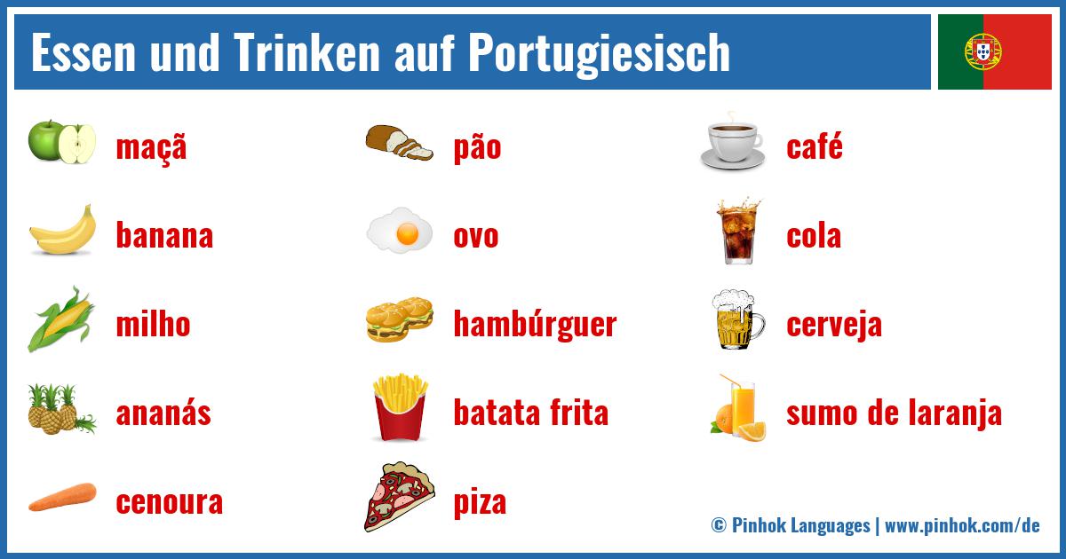 Essen und Trinken auf Portugiesisch