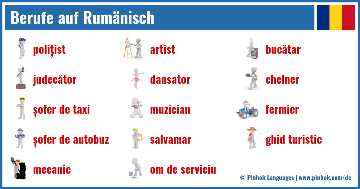 Berufe auf Rumänisch