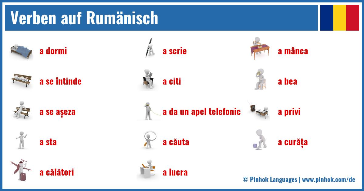 Verben auf Rumänisch
