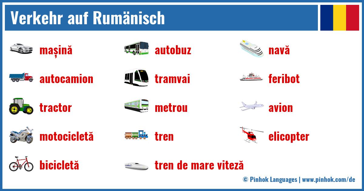 Verkehr auf Rumänisch